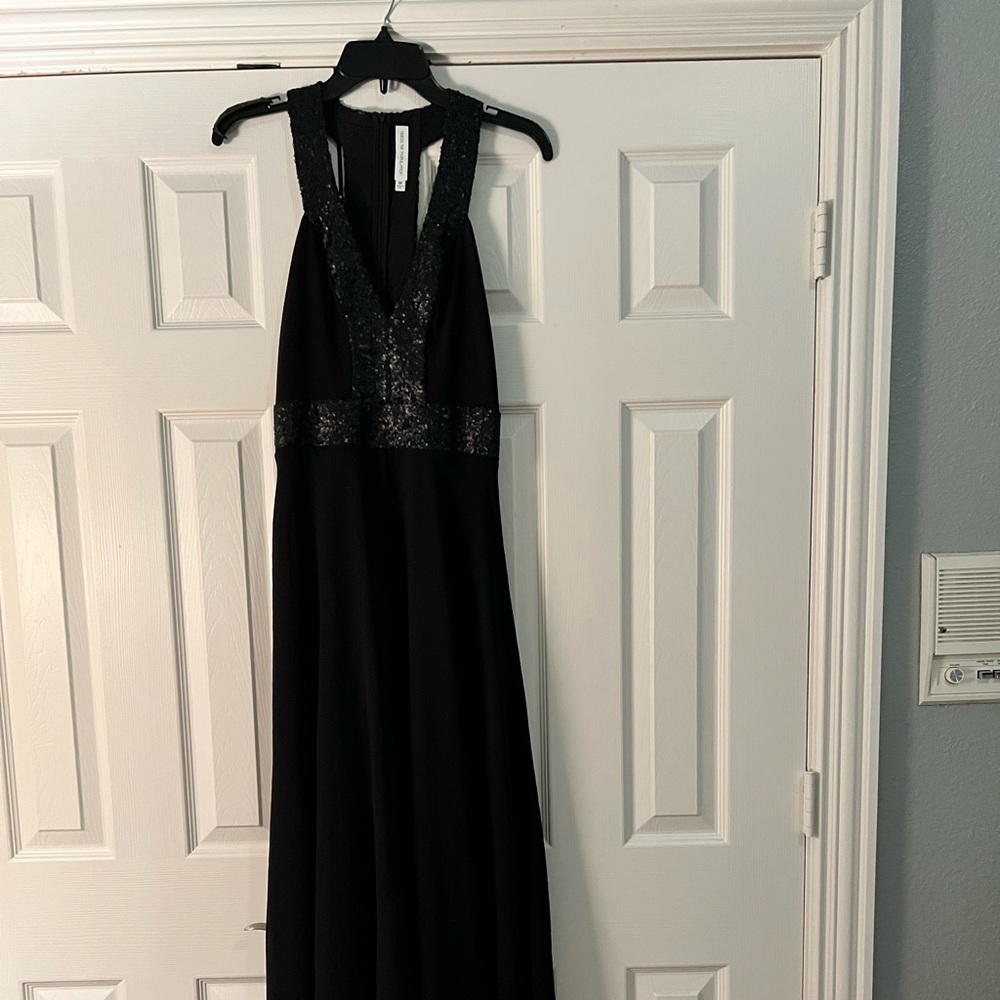 Black formal dress